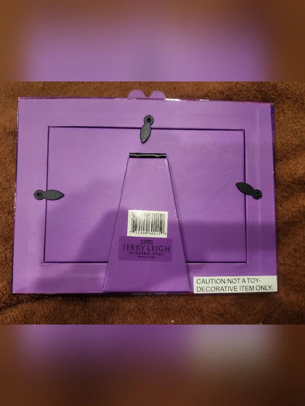 Vintage Jerry Leigh Disney Hannah Montana Purple 4 X 6 Photo Frame